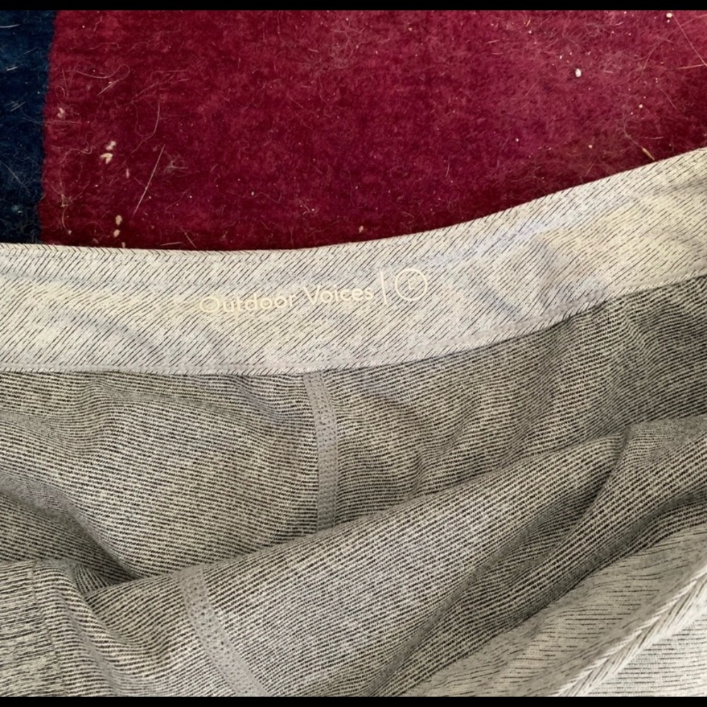 Outdoor Voices Grey Skort Size L